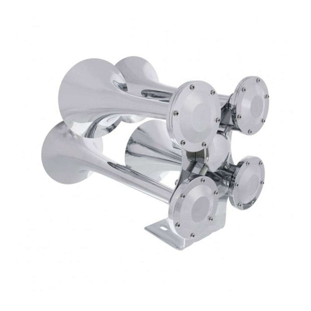 Competition Series Chrome 4 Trumpet Train Horn