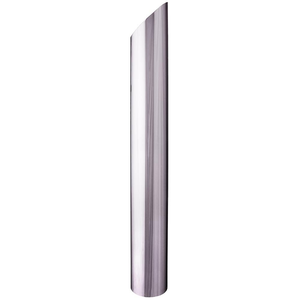 7" x 54" Mitered Chrome One-Piece Stack