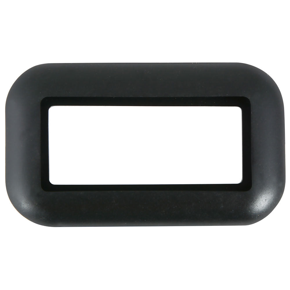 Black Rectangular Grommet for Sealed Marker Lights