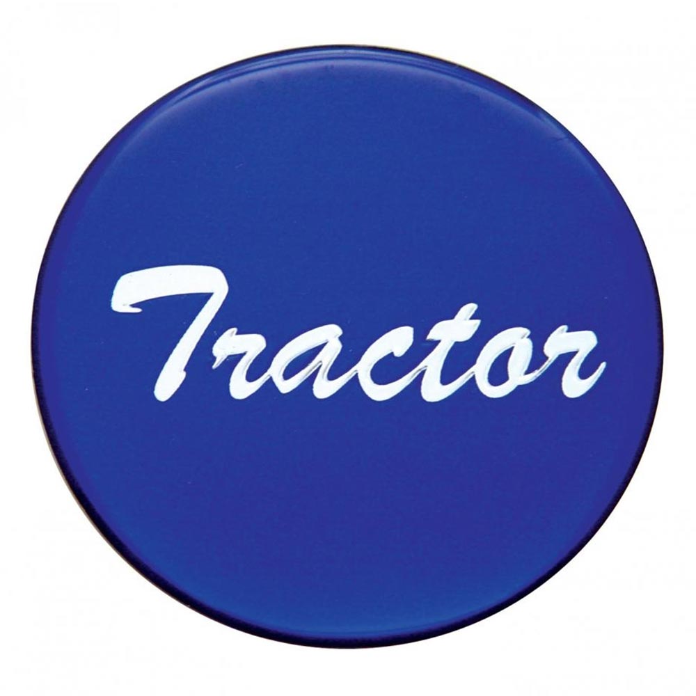 Glossy "Tractor" Air Valve Knob Sticker