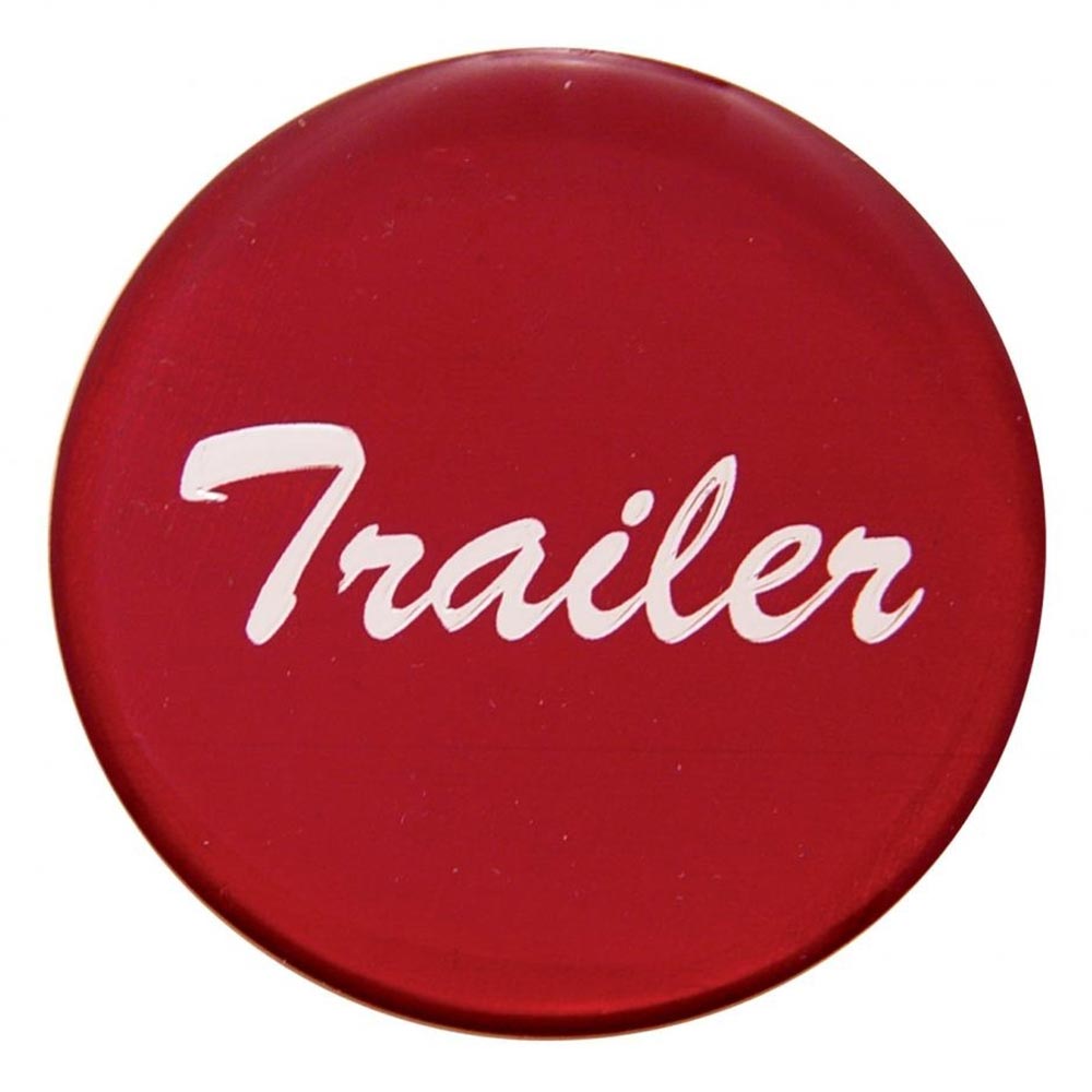 Glossy "Trailer" Air Valve Knob Sticker