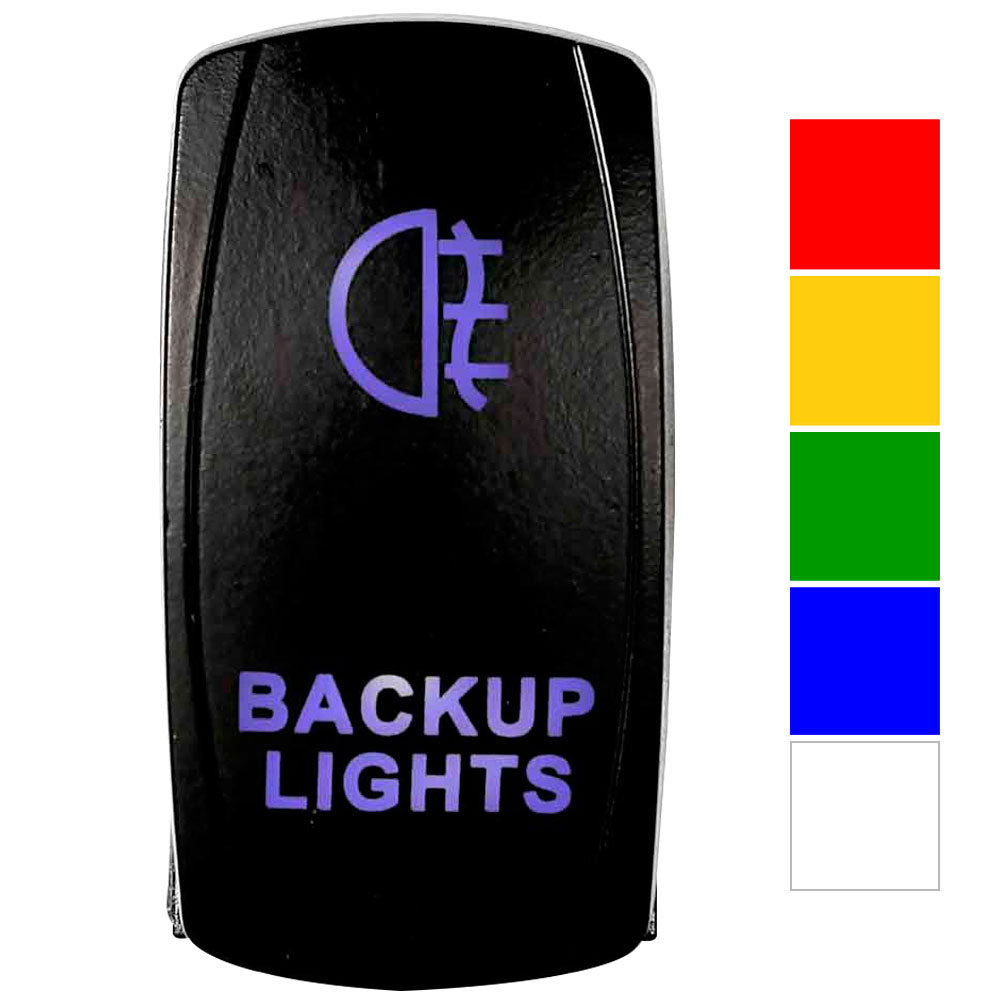 Backup Lights LED Rocker Switch