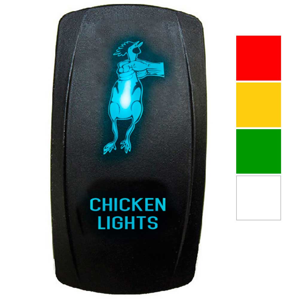 Chicken Lights LED Rocker Switch