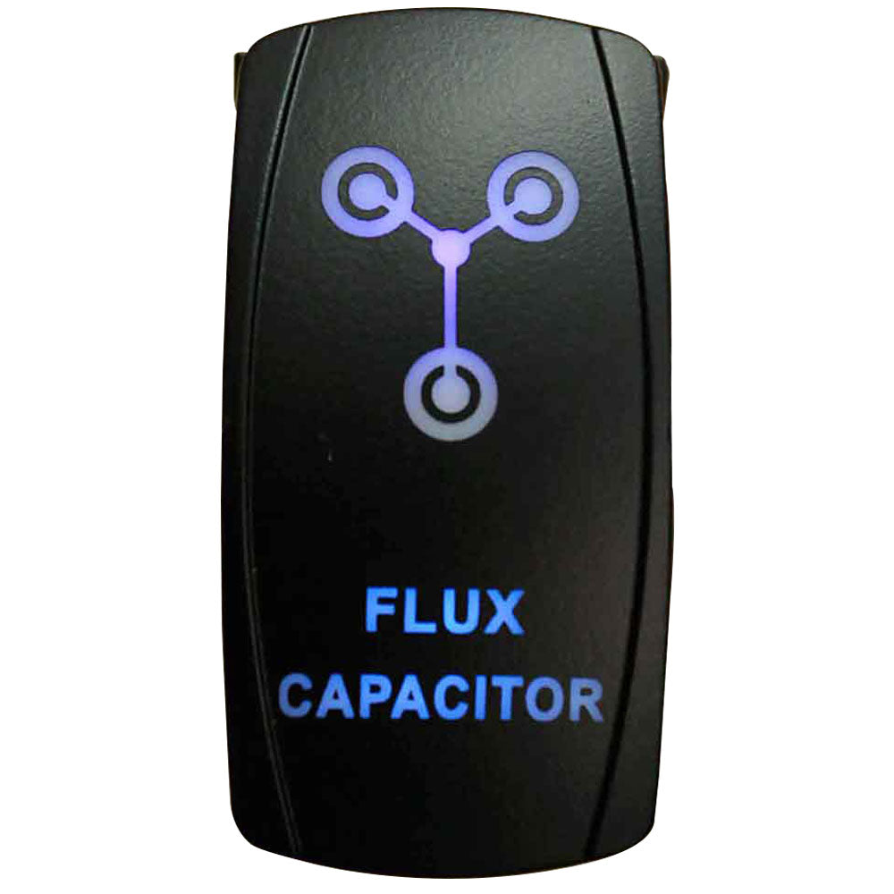 Flux Capacitor LED Rocker Switch