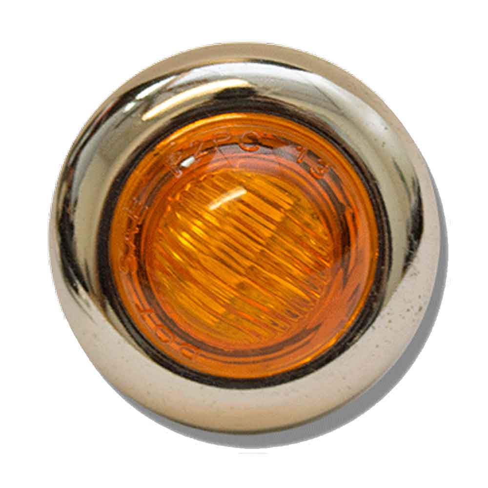 3/4" Amber LED Light
