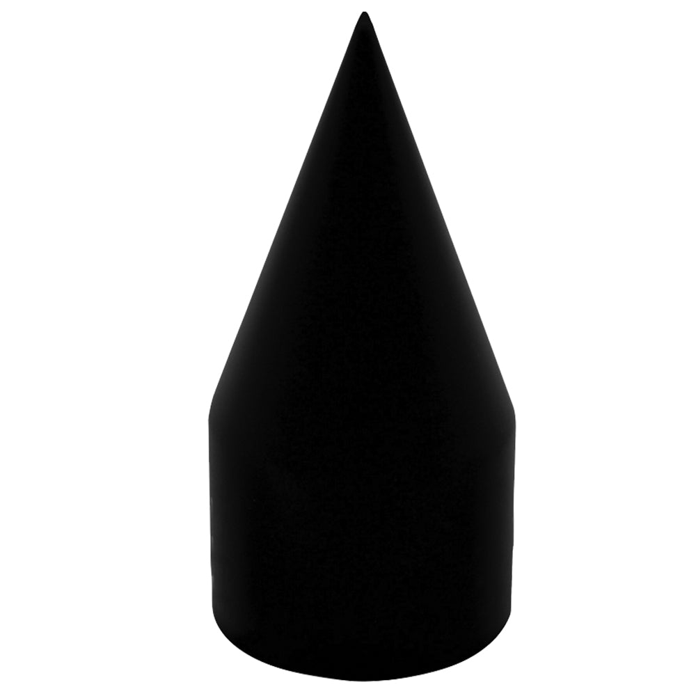 33mm Black Spike Nut Cover - Thread On