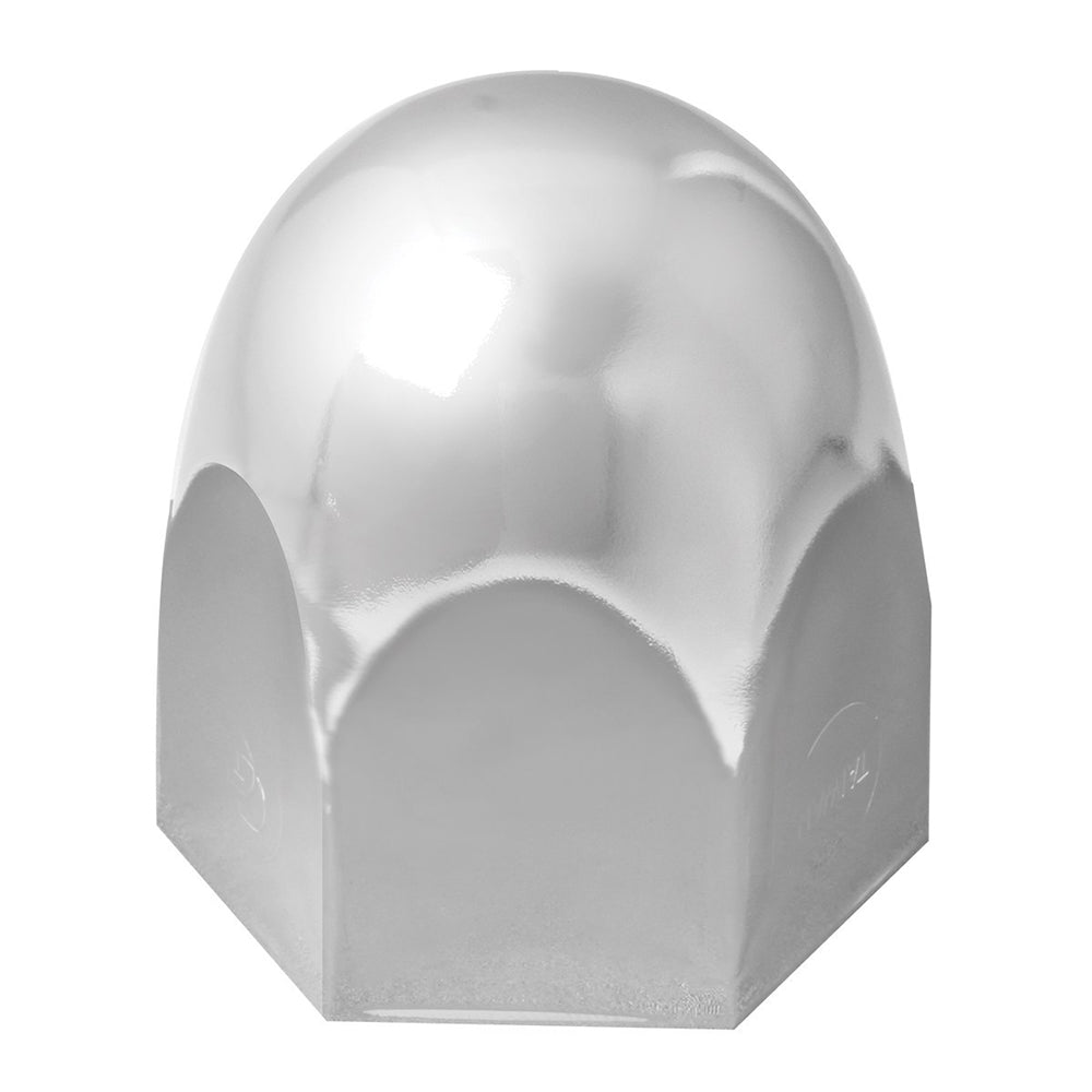 40.6mm Chrome Steel Standard Nut Cover - Push On