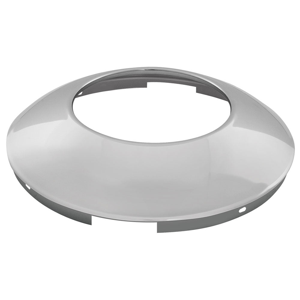 SS Hubdometer Front Hubcap, 5 Notch, 7/16" Lip