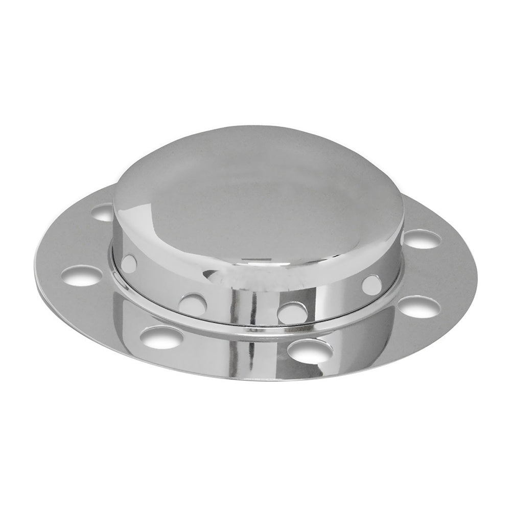 Chrome Front Axle Cover for Stud-Pilot Aluminum Wheel