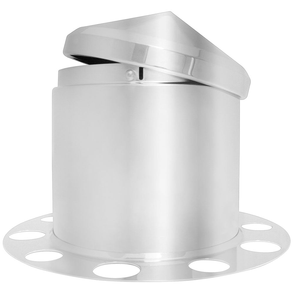Chrome Rear Axle Cover for Unimount 10 Lug Wheel