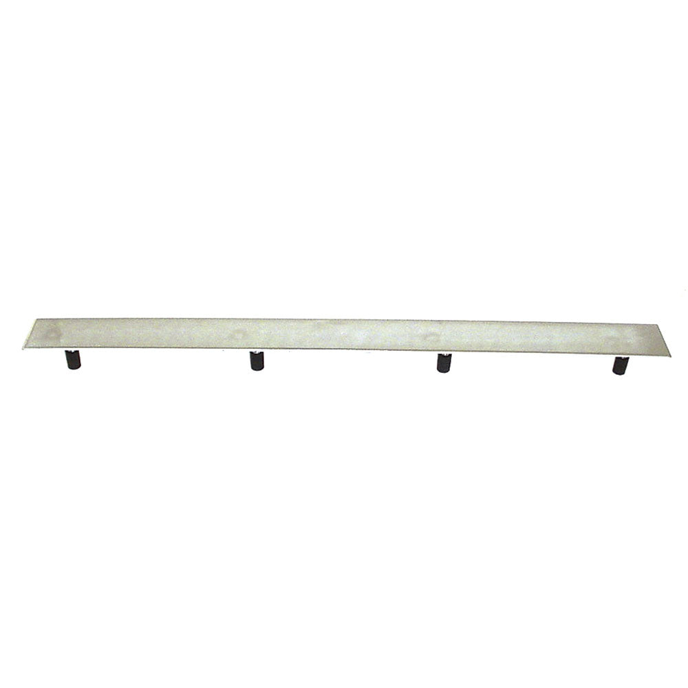 Stainless Steel Top Mud Flap Accent 24" x 2" (EA)