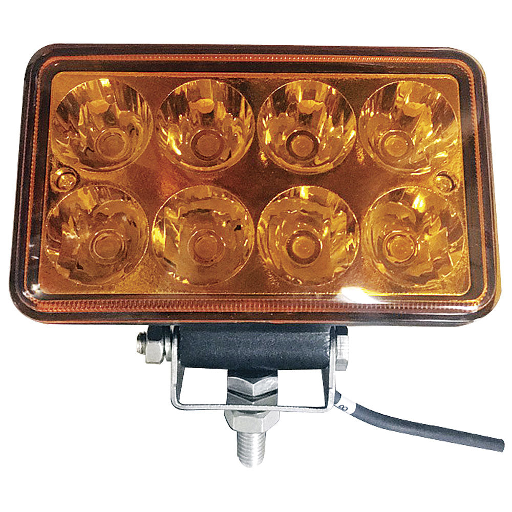 6" Amber 8 LED Fog Light