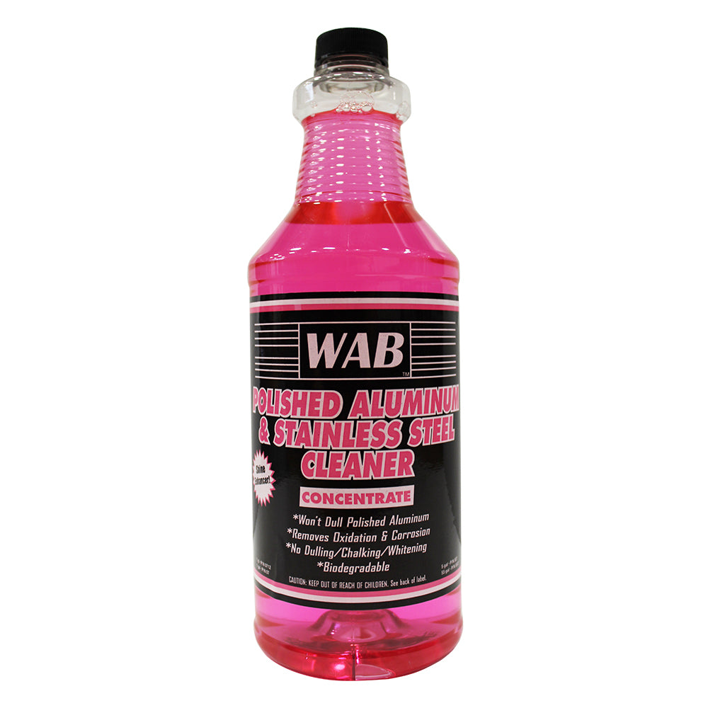 WAB Polished Aluminum & Stainless Steel Cleaner