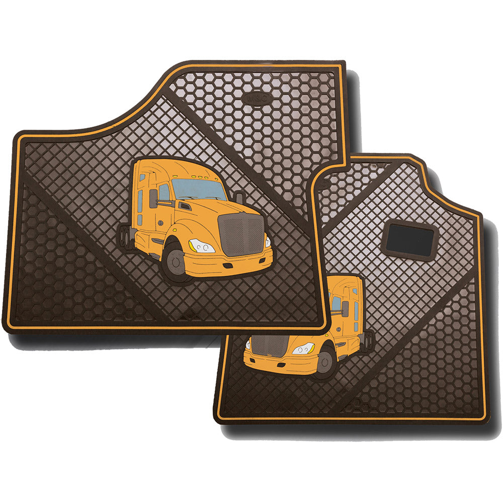 Kenworth T680 Rubber Floor Mats