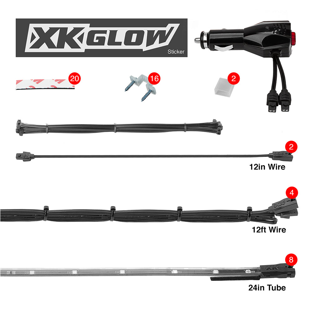 Blue Underbody Accent Light Kit
