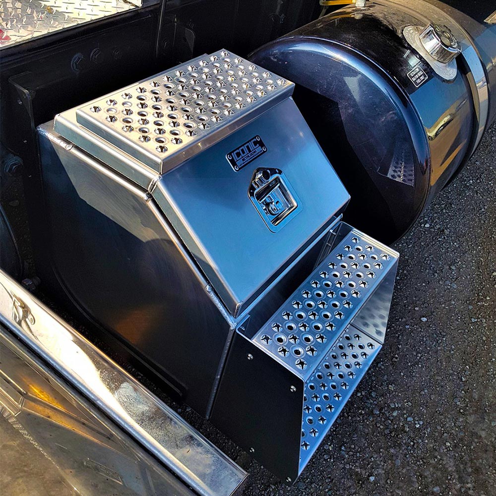 22" Big Mouth Aluminum Step Tool Box