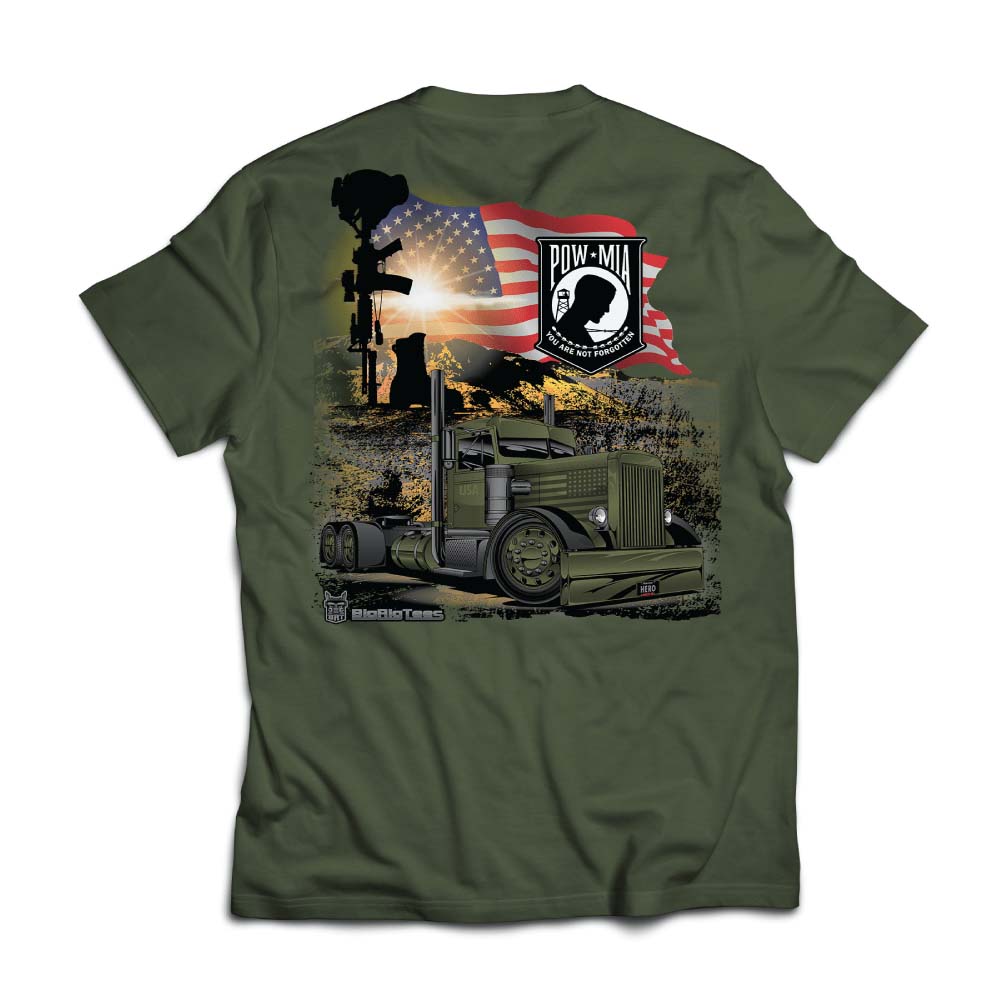 POW MIA Flag T-shirt