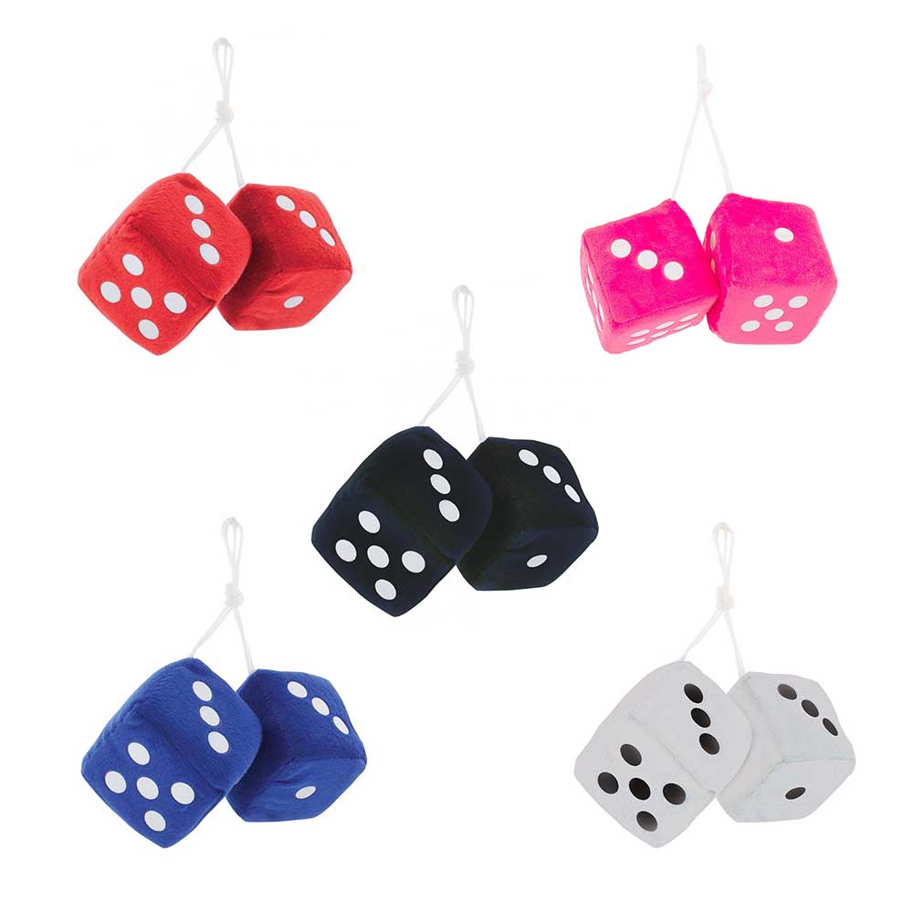 3" Fuzzy Dice