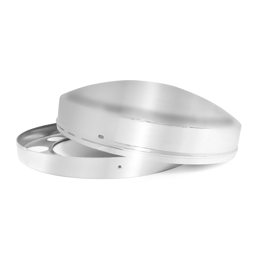 Chrome Hide-Away Front Axle Cover Stud-Pilot Steel