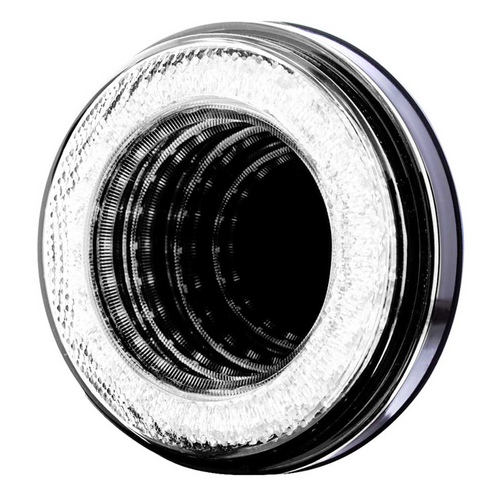 4" White Round 24 LED Mirage Back Up Light