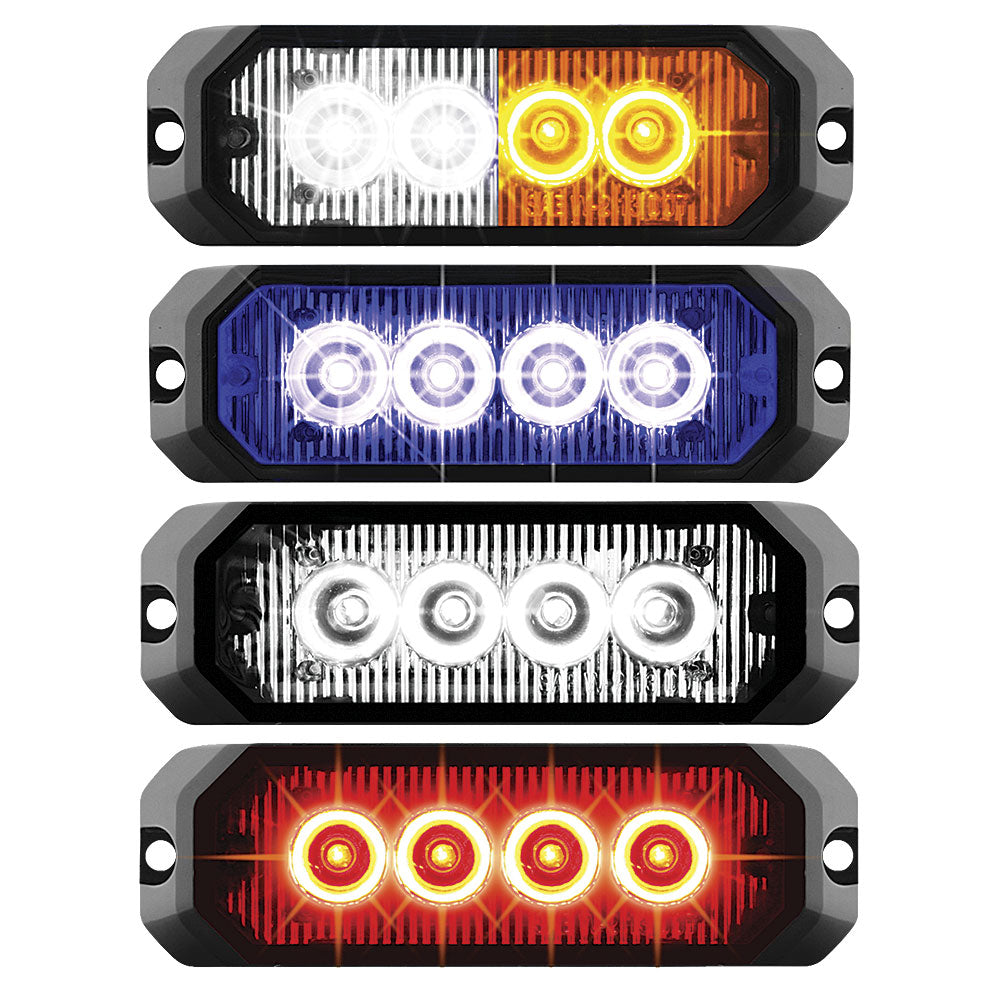 4" High Power LED Rectangular Strobe Light