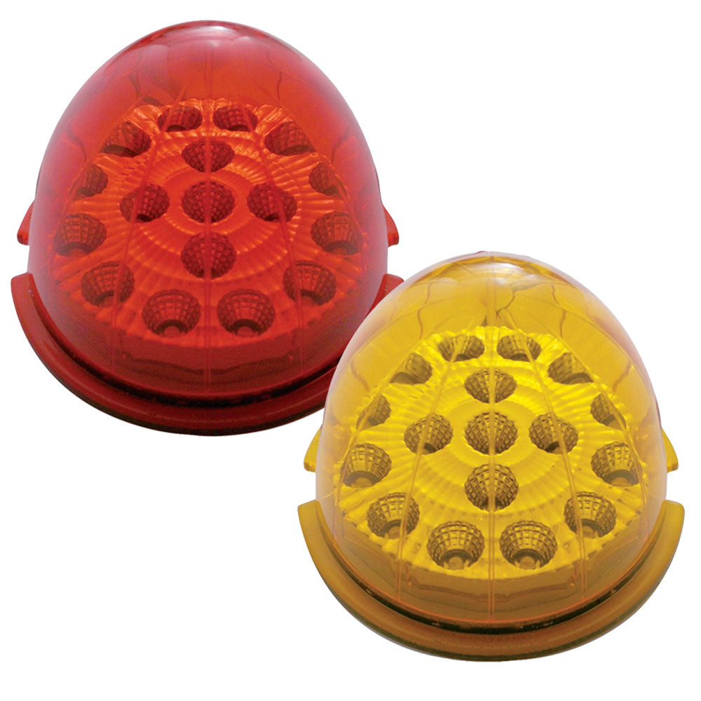 3" 17 LED Dual Function Reflector Cab Light