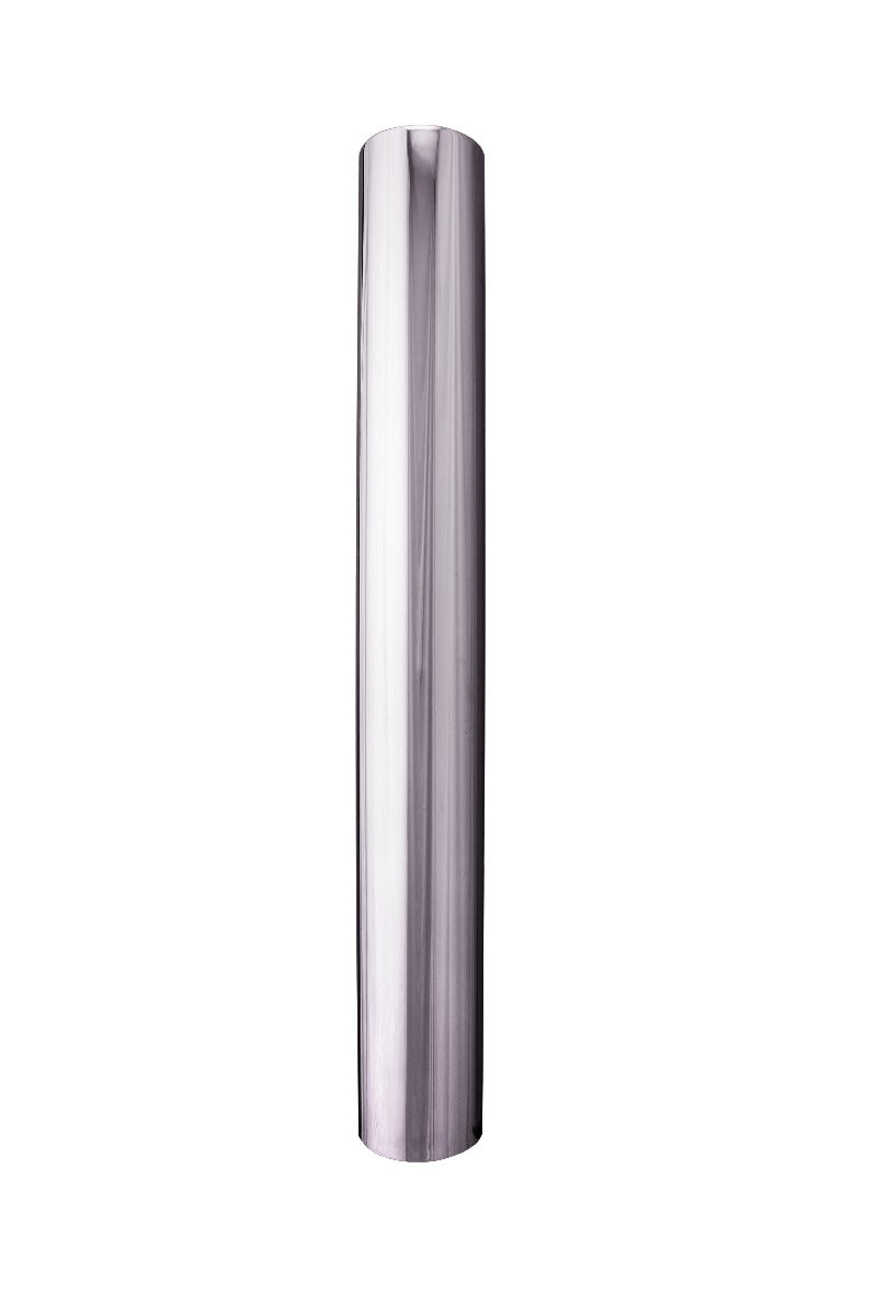 7"D x 108"L Flat Top One-Piece Chrome Stack