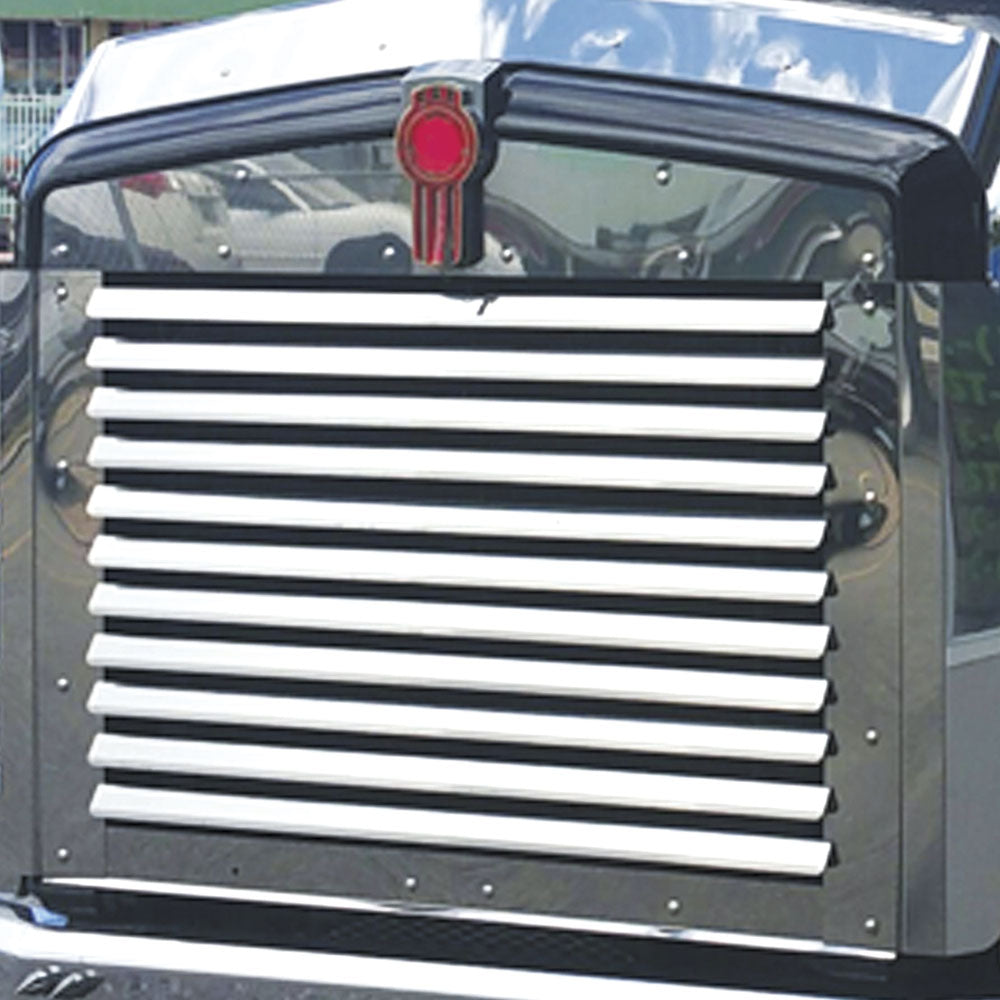 Kenworth T800 Stainless Louvered Grill