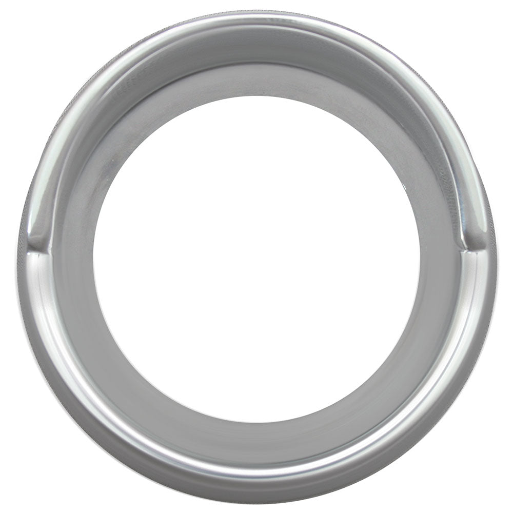 Kenworth Chrome Gauge Cover with Visor 2 5/16"D
