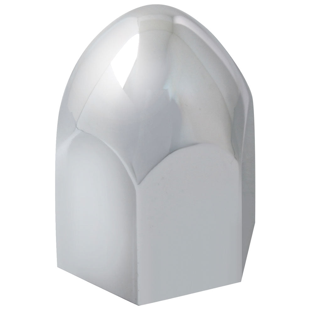 3/4" Chrome Plastic Bullet Nut Cover - Push On