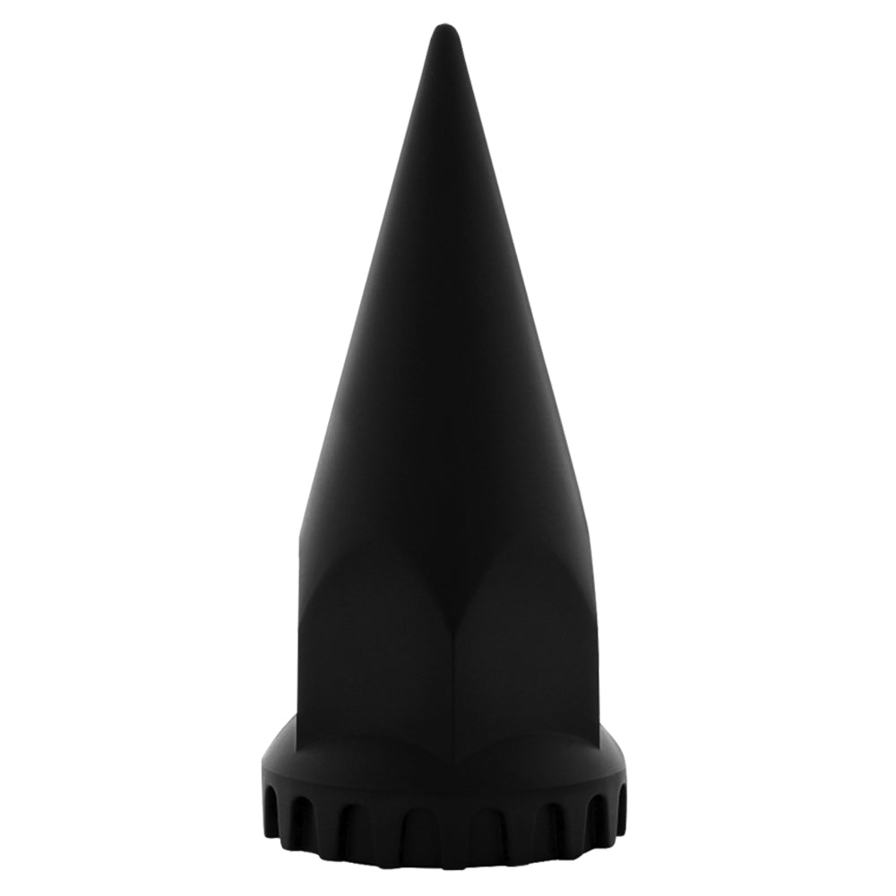33mm Black Plastic Spike Nut Cover - Thread On