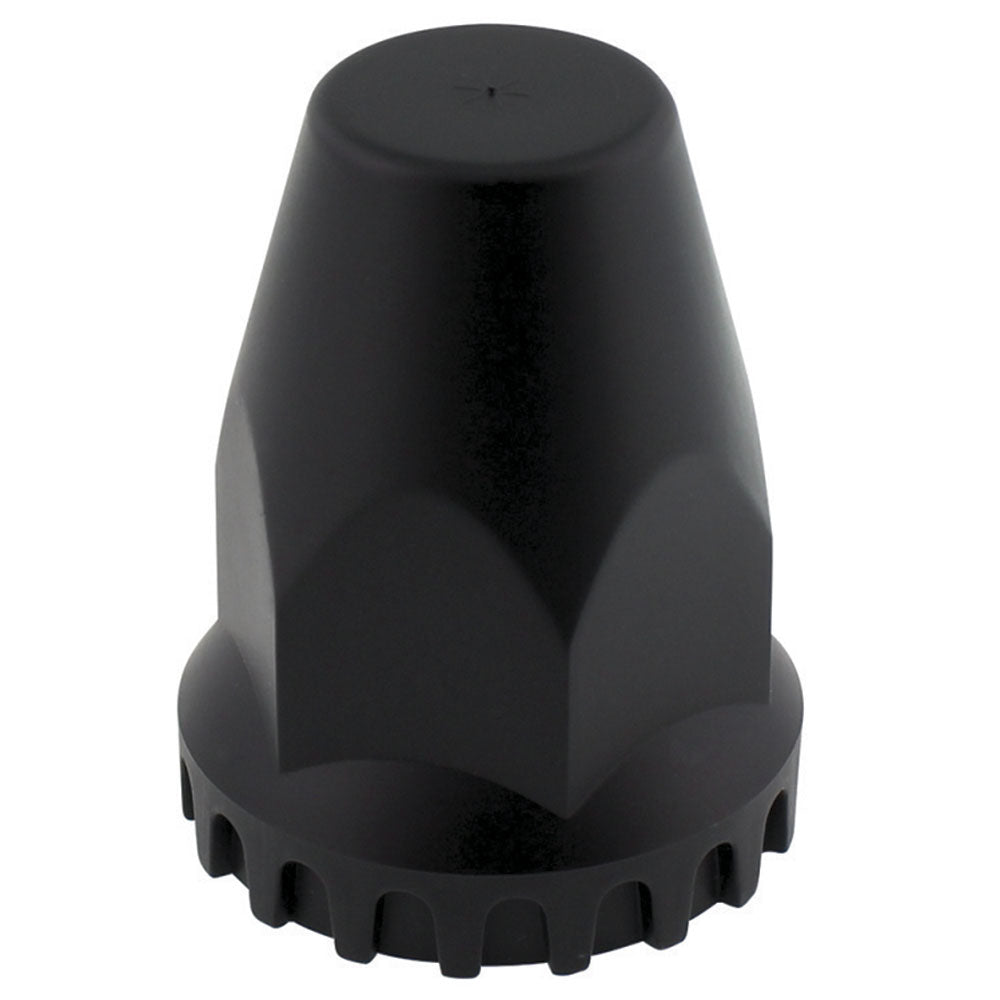 33mm Black Classic Nut Cover - Thread On