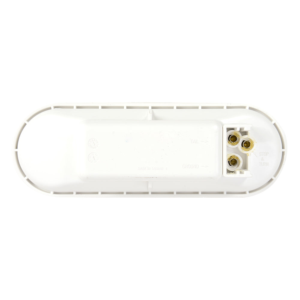 1 LED White Oval Back Up Light
