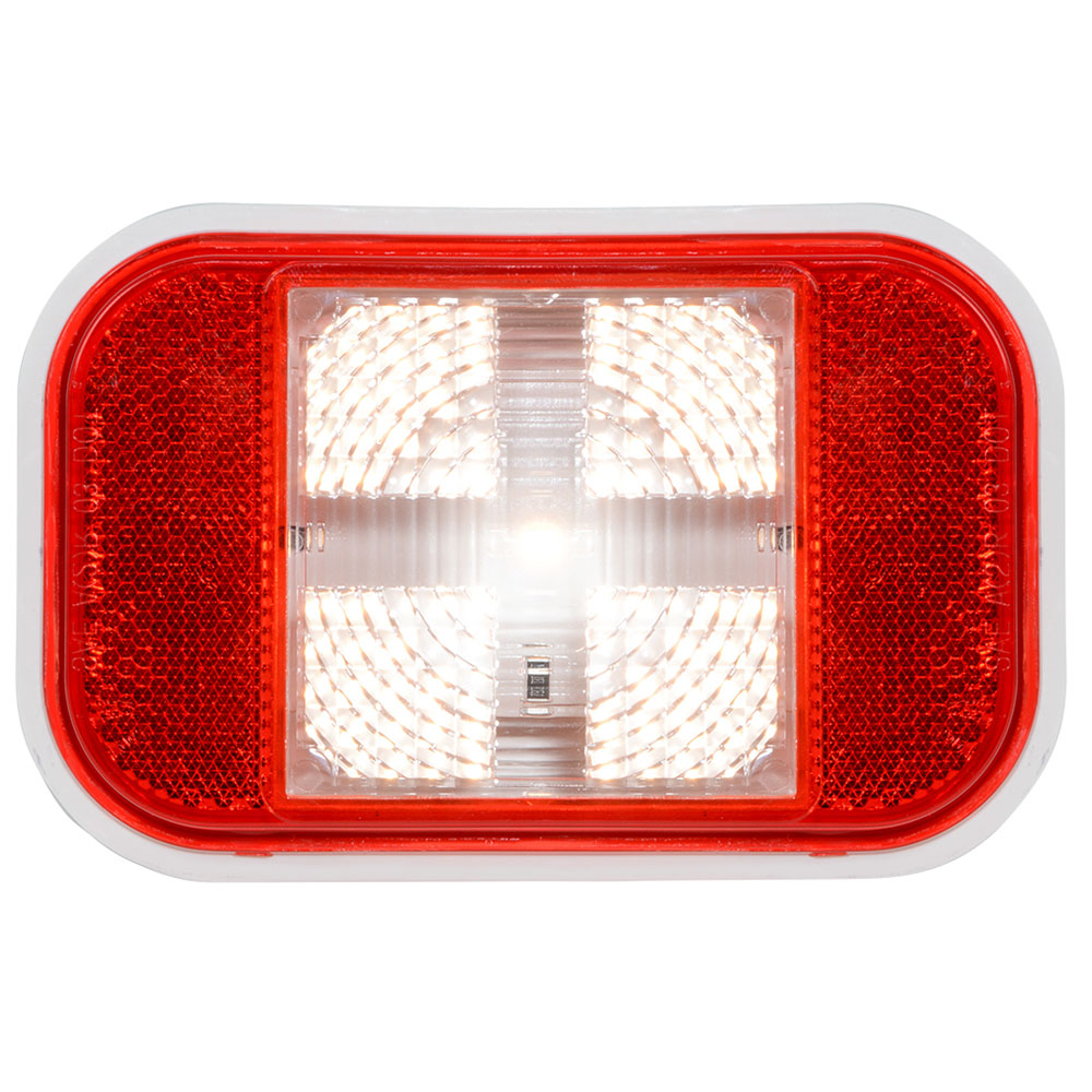 5" 1 LED Rectangular Back Up Light with Reflector