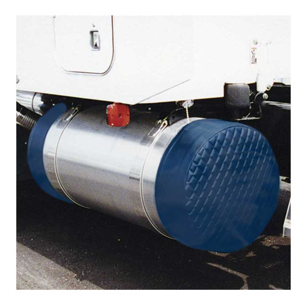 23" Blue Quilted Fuel Tank Covers