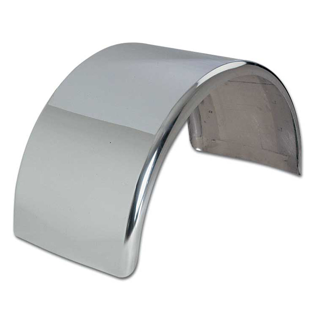 80" Stainless Steel Single Axle Fenders 41-3/4"OD
