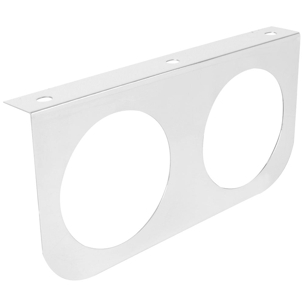 Stainless Steel L Bracket for Two 4" Tail Lights