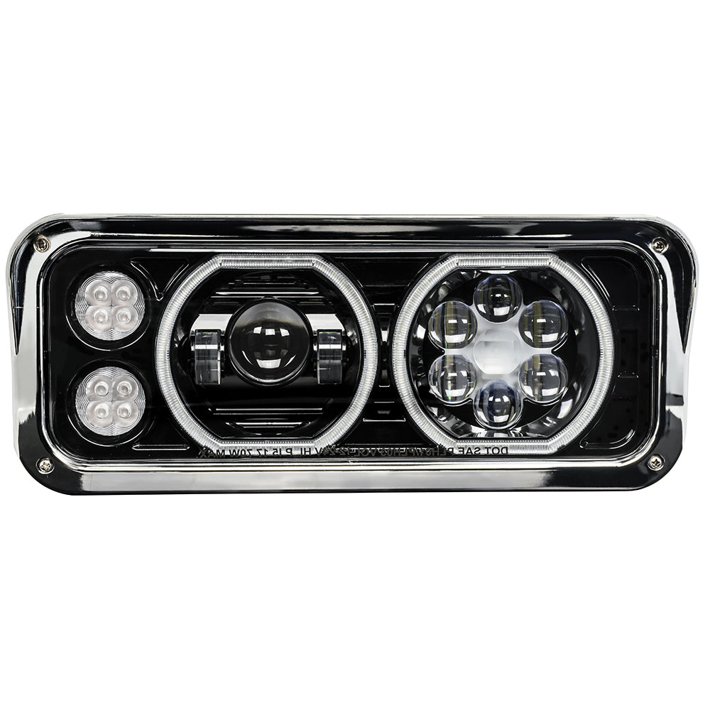 Universal Blackout LED Projector Headlights