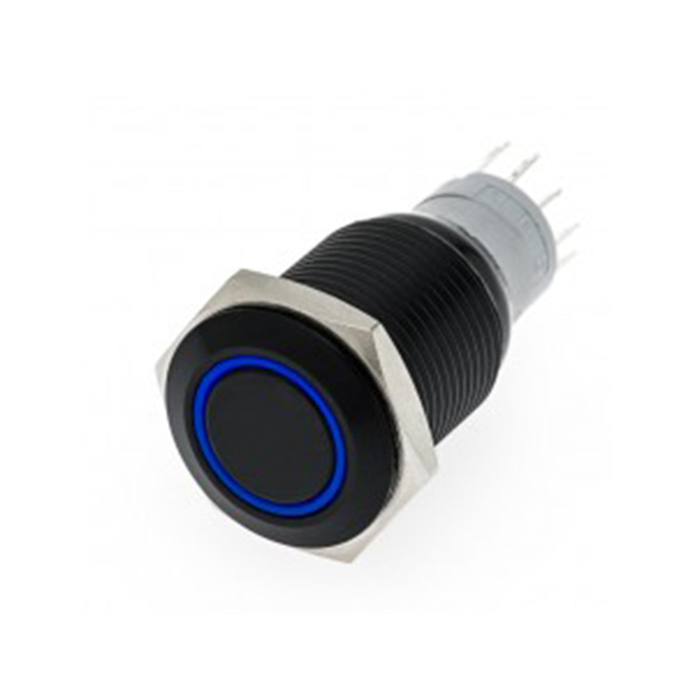 Black Flush Mount LED Switch