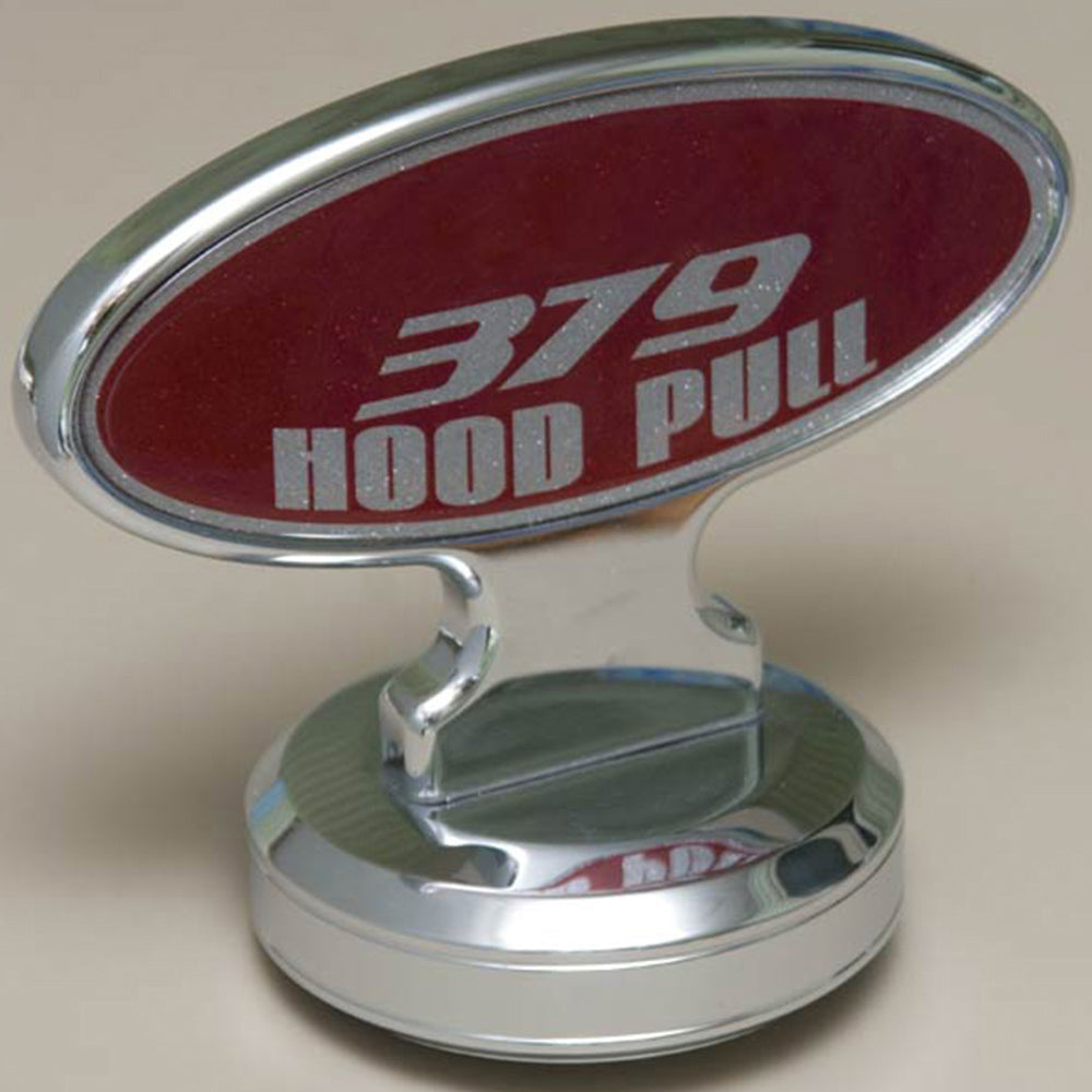 PB 379 Oval Hood Ornament with Hood Pull Base
