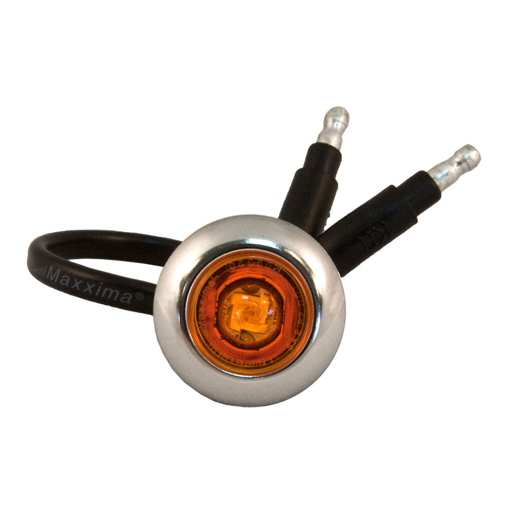 3/4" 1 LED Button Light with Bezel