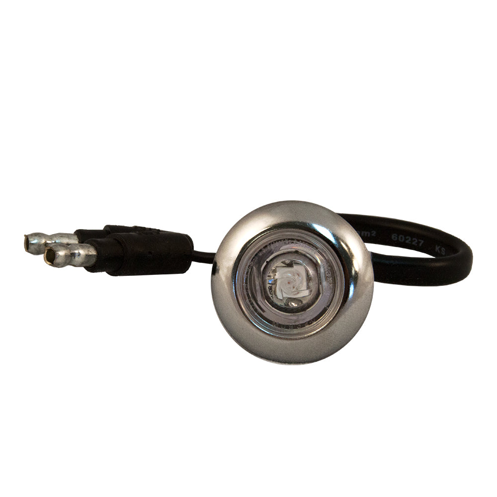 3/4" 1 LED Button Light with Bezel