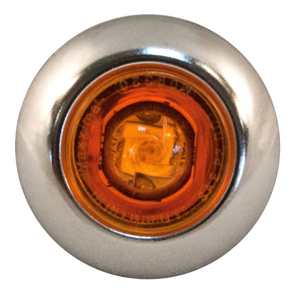 3/4" 1 LED Button Light with Bezel