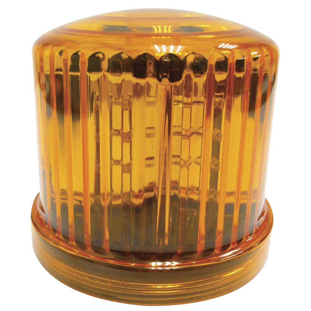 4-1/2" Amber LED Beacon Warning Light Magnet Mount