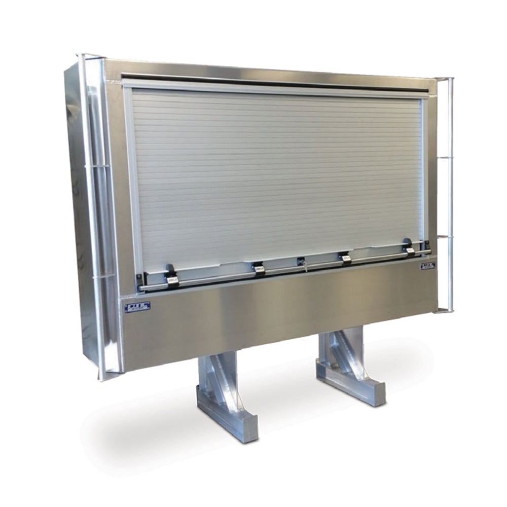 78" x 68" x 16" Cab Rack with Roll Up Door