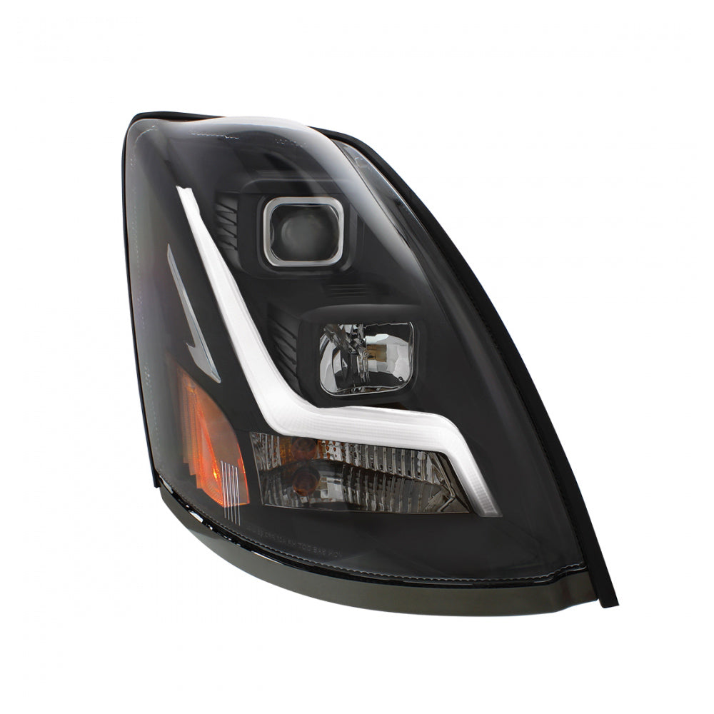 Volvo VN Blackout Projection Headlight with LED