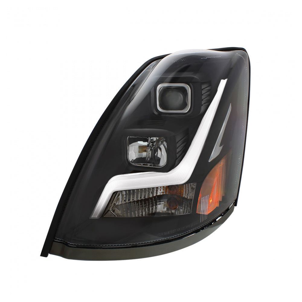 Volvo VN Blackout Projection Headlight with LED