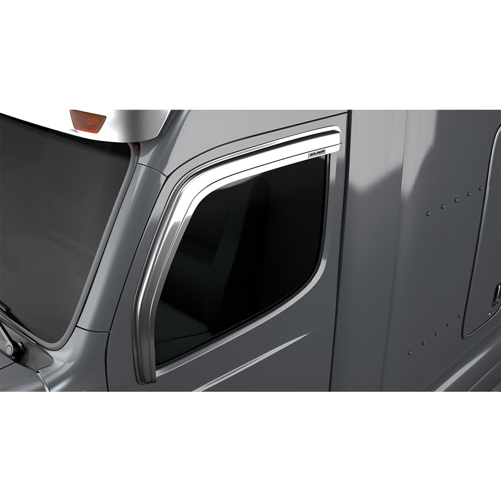 Peterbilt 567, 579 Chrome Ventvisors