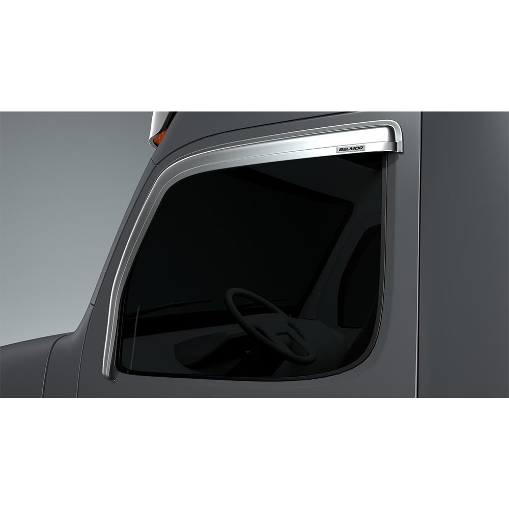 Peterbilt 567, 579 Chrome Ventvisors