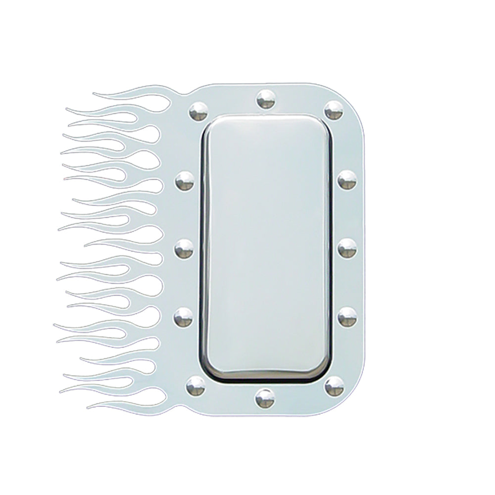 Kenworth Flames Dimpled Vent Surround Trim